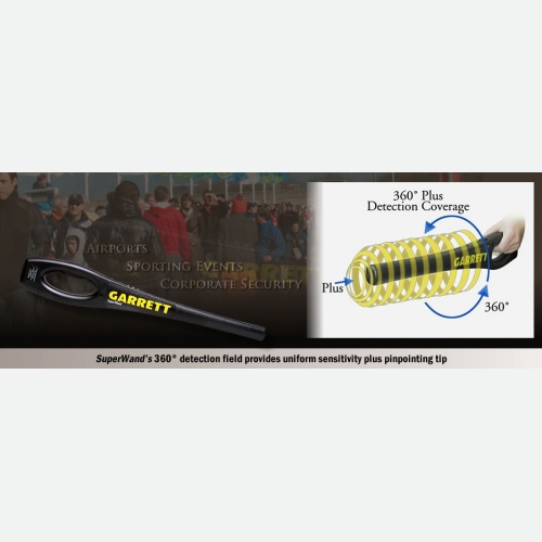 Hand-Held Metal Detectors (Super Scanner V, Super Wand, THD)